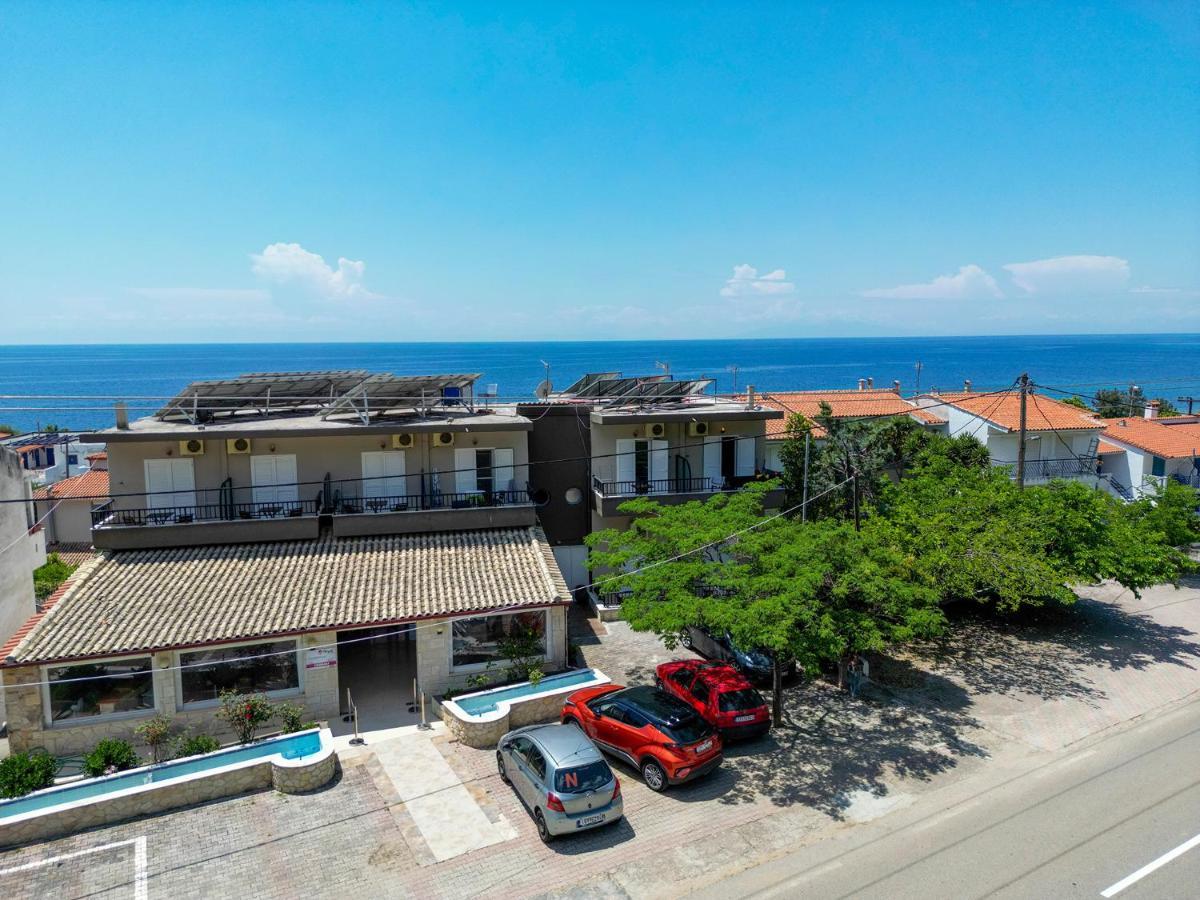 Coralli Holidays - Loutra Agias Paraskevis 圣帕拉斯凯维 外观 照片